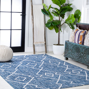 Carwa Tribal Diamond Trellis Indoor/outdoor Area Rug
